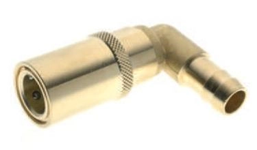 Муфта БРС с угловым штуцером под резиновый шланг Aignep 436SW00001