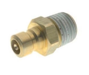 Ниппель БРС с наружной конической резьбой с клапаном Aignep 0053400001