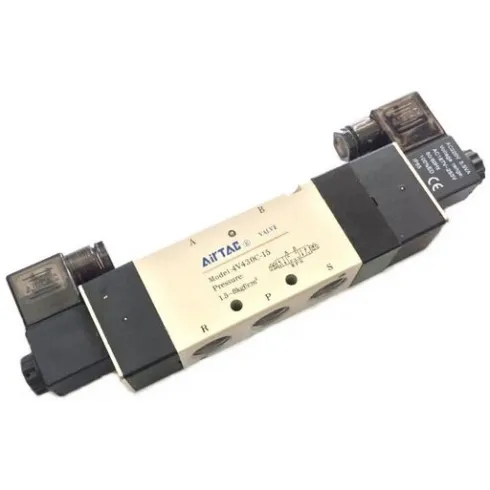 Распределитель с электромагнитным управлением AirTAC 4V330E-08