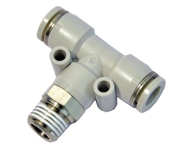 Тройник цанговый с резьбой AirTac PEB-1202