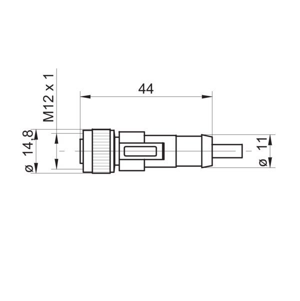 Разъем с кабелем Baumer ESG 34SH0200X