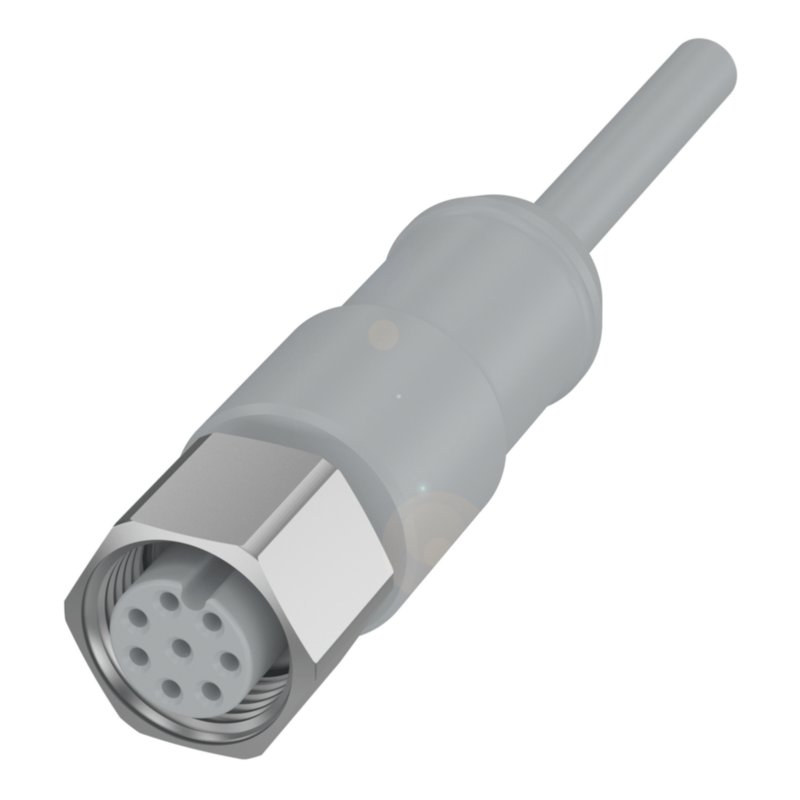 Разъем с кабелем Balluff BCC S4B8-0000-1A-045-YX8825-020-C009