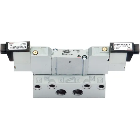 Распределитель с электромагнитным управлением Camozzi E520-11-10-K12