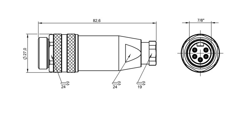 Разъем Balluff BCC A335-0000-20-000-61X5A5-000