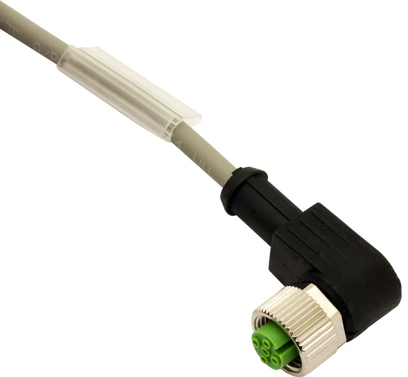 Разъем с кабелем DATASENSING CD12M/0B-100C5US