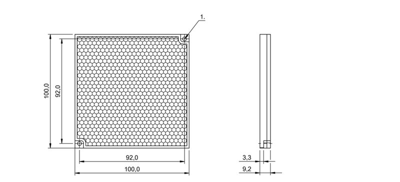 Рефлектор Balluff BOS R-47