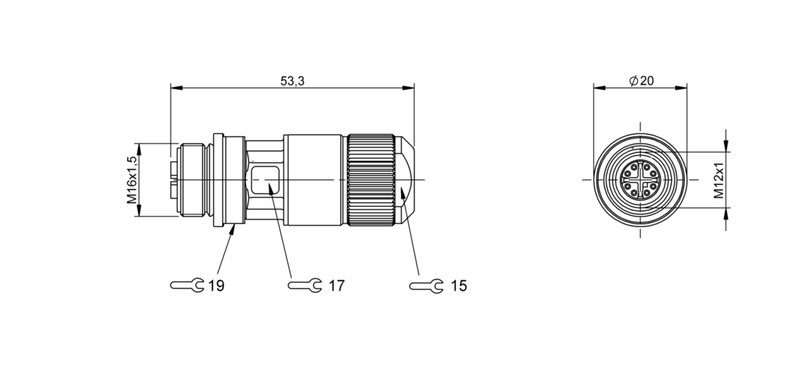 Разъем Balluff BCC M478-0000-1X-000-E3X8T2-000