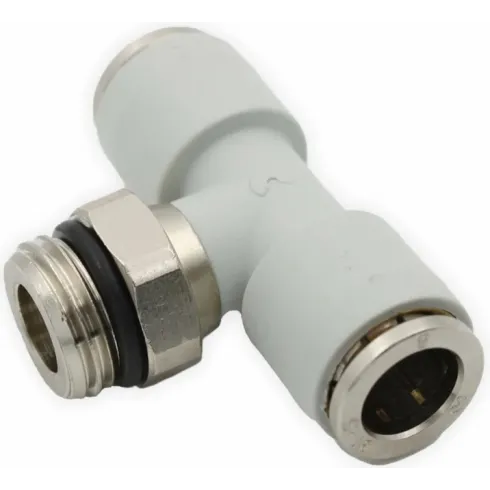 Тройник цанговый с резьбой SNS BPB-8-02