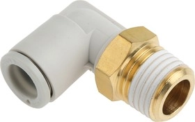 Штуцер цанговый угловой SNS BPL-8-02