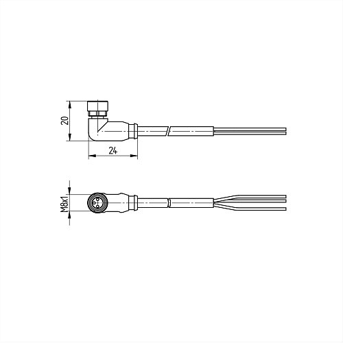 Разъем с кабелем Wenglor S56-10M