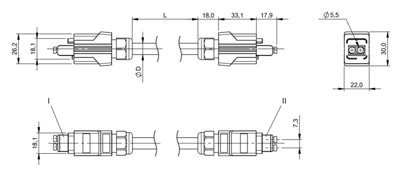 Соединительный кабель Balluff BCC HA72-HA72-9A-371-PX52L2-200