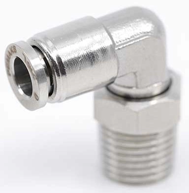 Штуцер цанговый угловой Pemaks PRBL-1/4-10