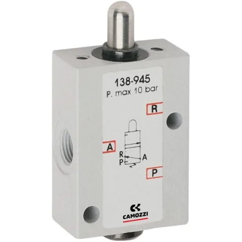 Распределитель с механическим управлением Camozzi 138-945