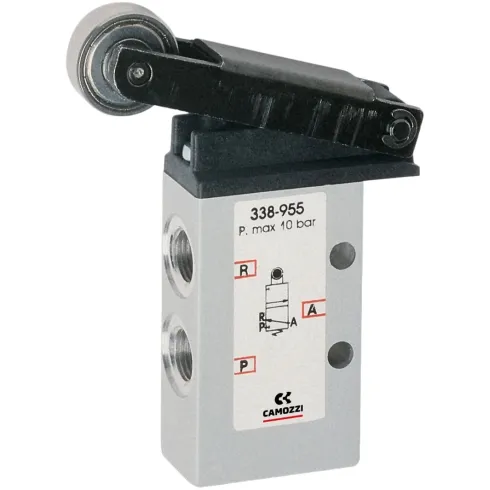 Распределитель с механическим управлением Camozzi 338-955