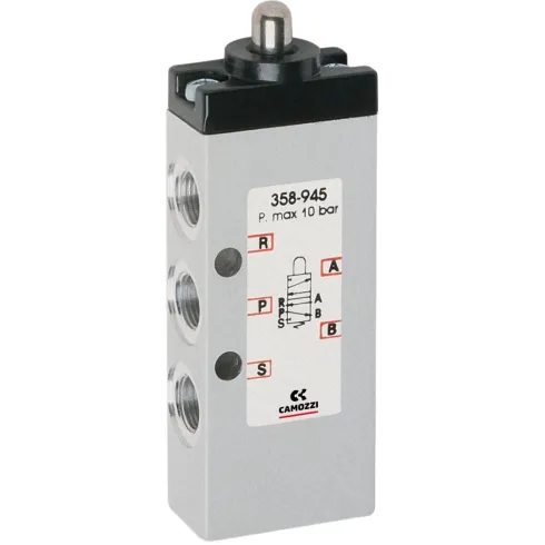 Распределитель с механическим управлением Camozzi 358-945