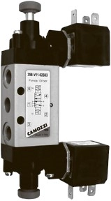 Распределитель с электромагнитным управлением Camozzi 358-V11-02S03