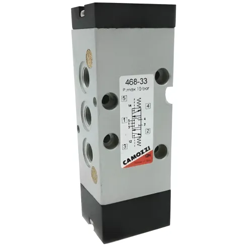 Распределитель с пневматическим управлением Camozzi 468-33