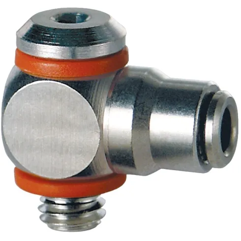 Штуцер цанговый угловой Camozzi 6621-3-M5
