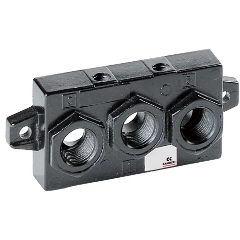 Концевой блок для многоместных плит VDMA 24345 Camozzi 9 902-H2