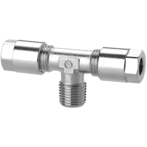 Тройник с накидной гайкой Camozzi 1000-6-1/8