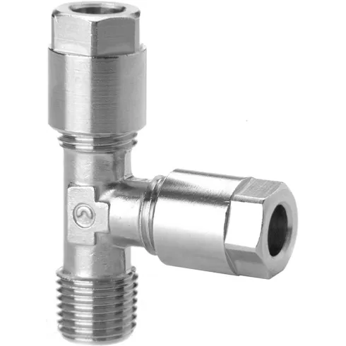 Тройник с накидной гайкой Camozzi 1010-6-1/8