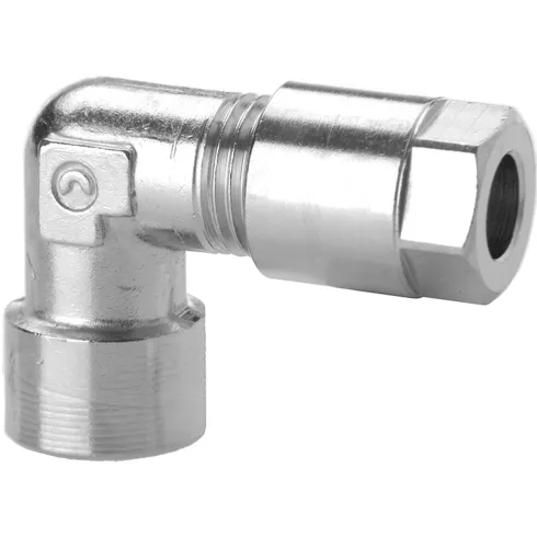 Штуцер угловой с накидной гайкой Camozzi 1093-8-1/4