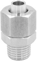 Штуцер с накидной гайкой Camozzi X1510-12/10-1/4-SS316