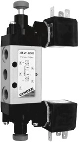 Распределитель с электромагнитным управлением Camozzi 358-895S01