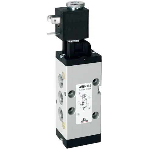Распределитель с электромагнитным управлением Camozzi 458-016-22