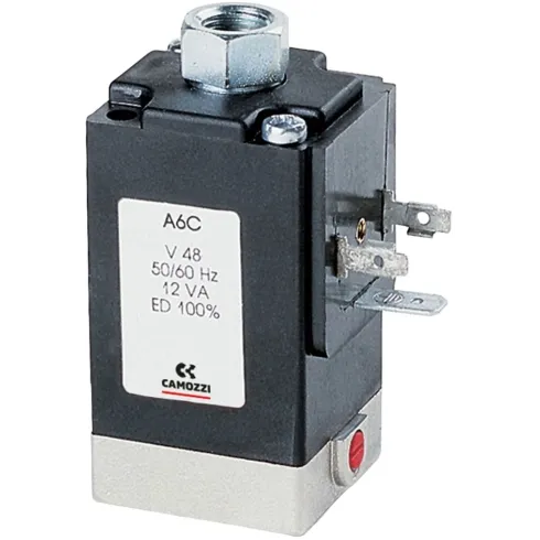 Распределитель с электромагнитным управлением Camozzi 628M-101-A63