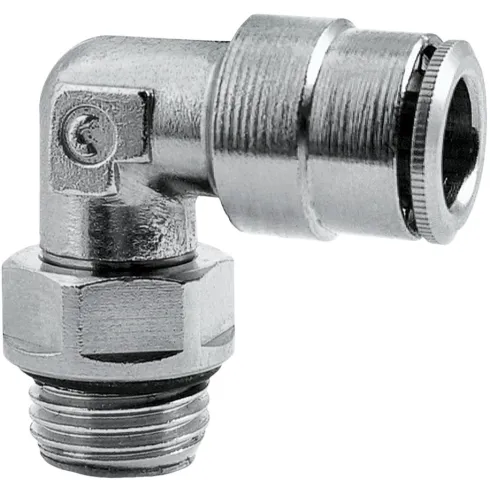 Штуцер цанговый угловой Camozzi 6522-8-3/8