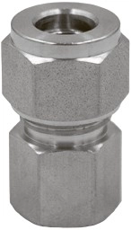 Штуцер ниппельный с накидной гайкой Camozzi X1063-10-1/8-SS316