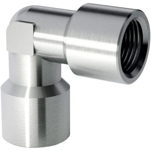 Штуцер угловой с внутренней резьбой Camozzi X2013-1/8-SS316
