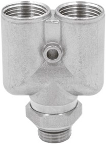 Тройник резьбовой Camozzi X2540-3/8-3/8-SS316