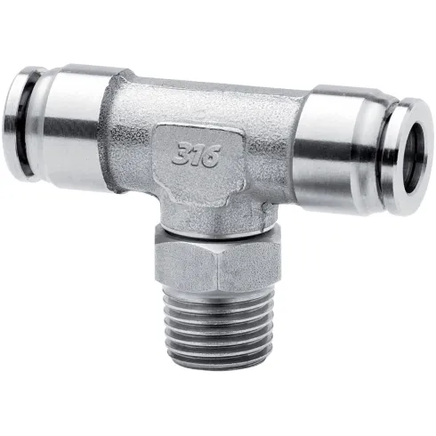 Тройник цанговый Camozzi X6430-8-1/4-SS316