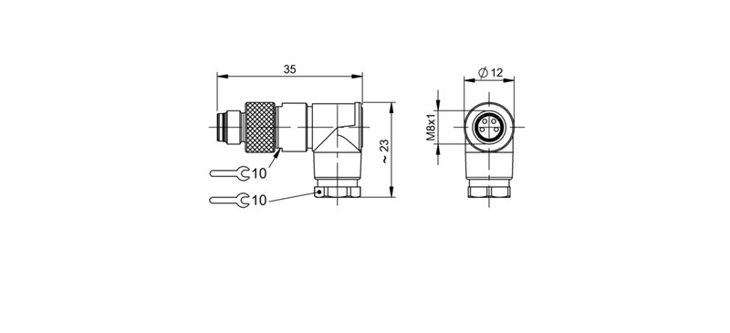 Разъем Balluff BCC M344-0000-20-000-34X425-000