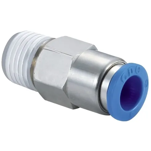 Штуцер цанговый с обратным клапаном CDC CVPC-06-01