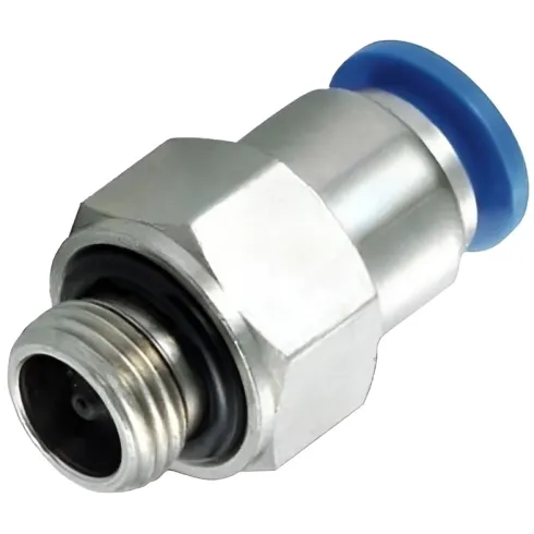 Штуцер цанговый с обратным клапаном CDC CVPC-12-G03