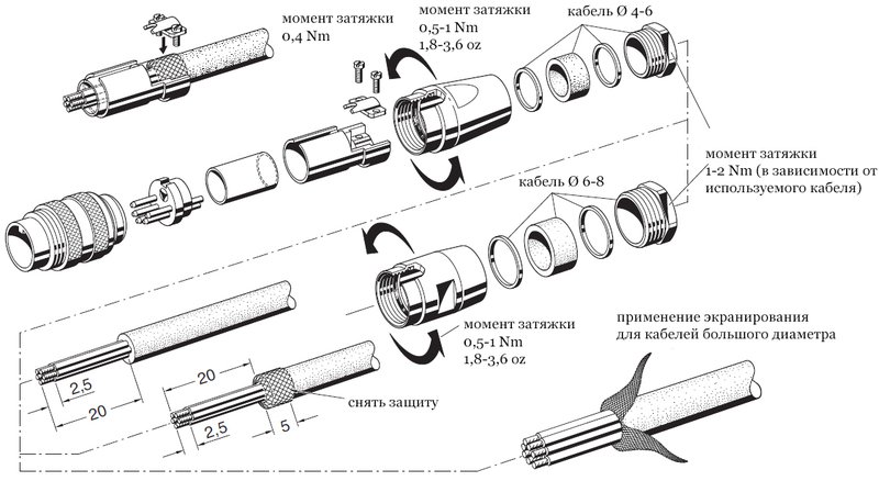 Разъем AMT Linear Position Sensor H61S-000-P0