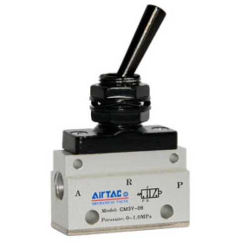 Распределитель с ручным управлением AirTAC CM3HS-05