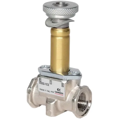 Распределитель с электромагнитным управлением Camozzi A332-0C2-G73