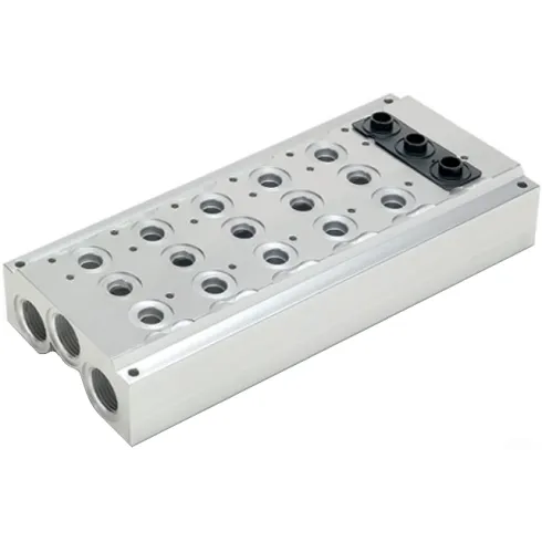 Плита многоместная с объединенными выхлопами Camozzi CNVL-54