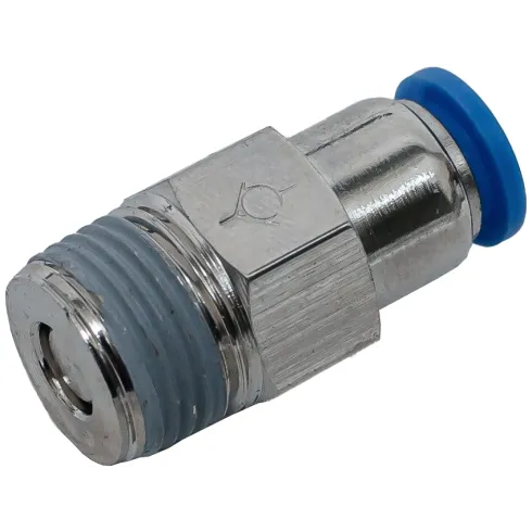 Штуцер цанговый с обратным клапаном NBPT CVPC-12-4