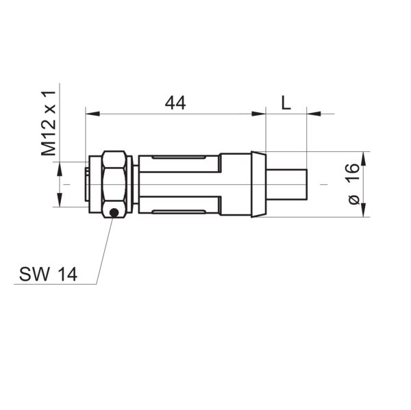 Разъем с кабелем Baumer ESG 34CE0500G
