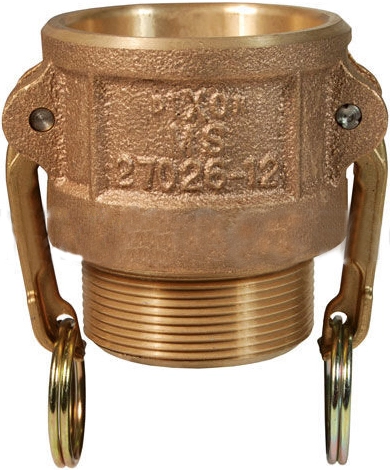 Розетка с наружной резьбой типа B из латуни Dixon 600BBRB 6"