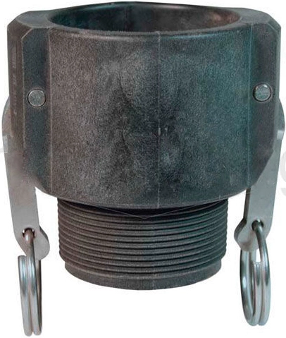 Розетка с наружной резьбой типа B из полипропилена Dixon 150BPPN 1,5"