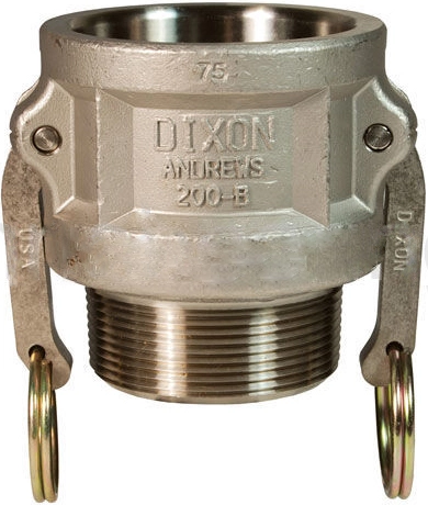 Розетка с наружной резьбой типа B из нержавеющей стали Dixon 125BSSN 1,25"