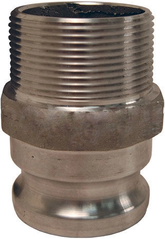 Ниппель с наружной резьбой типа F алюминиевая Dixon DAL100FN 1"