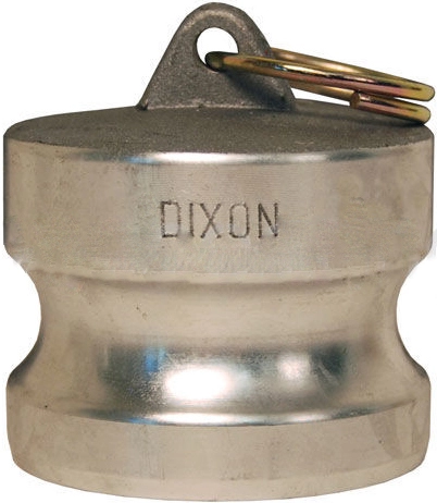 Заглушка для розетки типа DР алюминиевая Dixon DAL150DP 1,5"