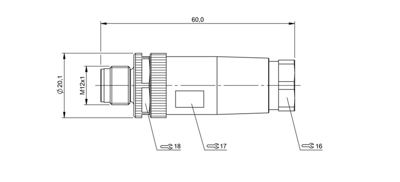 Разъем Balluff BCC M438-0000-2A-000-51X850-000